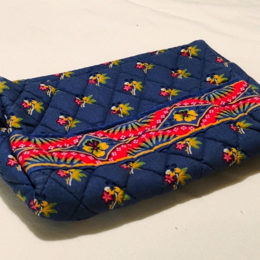 EUC Vera Bradley Emily Small Cosmetic Bag